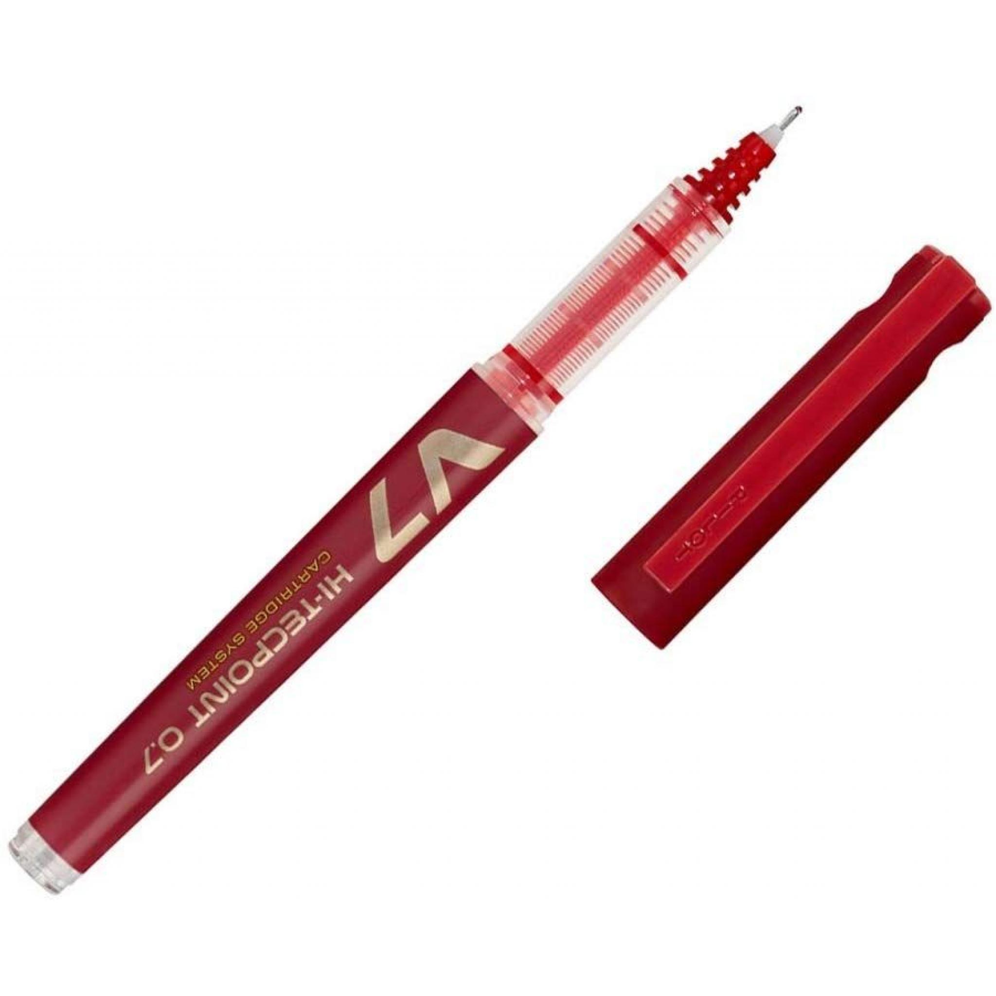 Pilot V7 Refillable Liquid Ink Rollerball Pen Red
