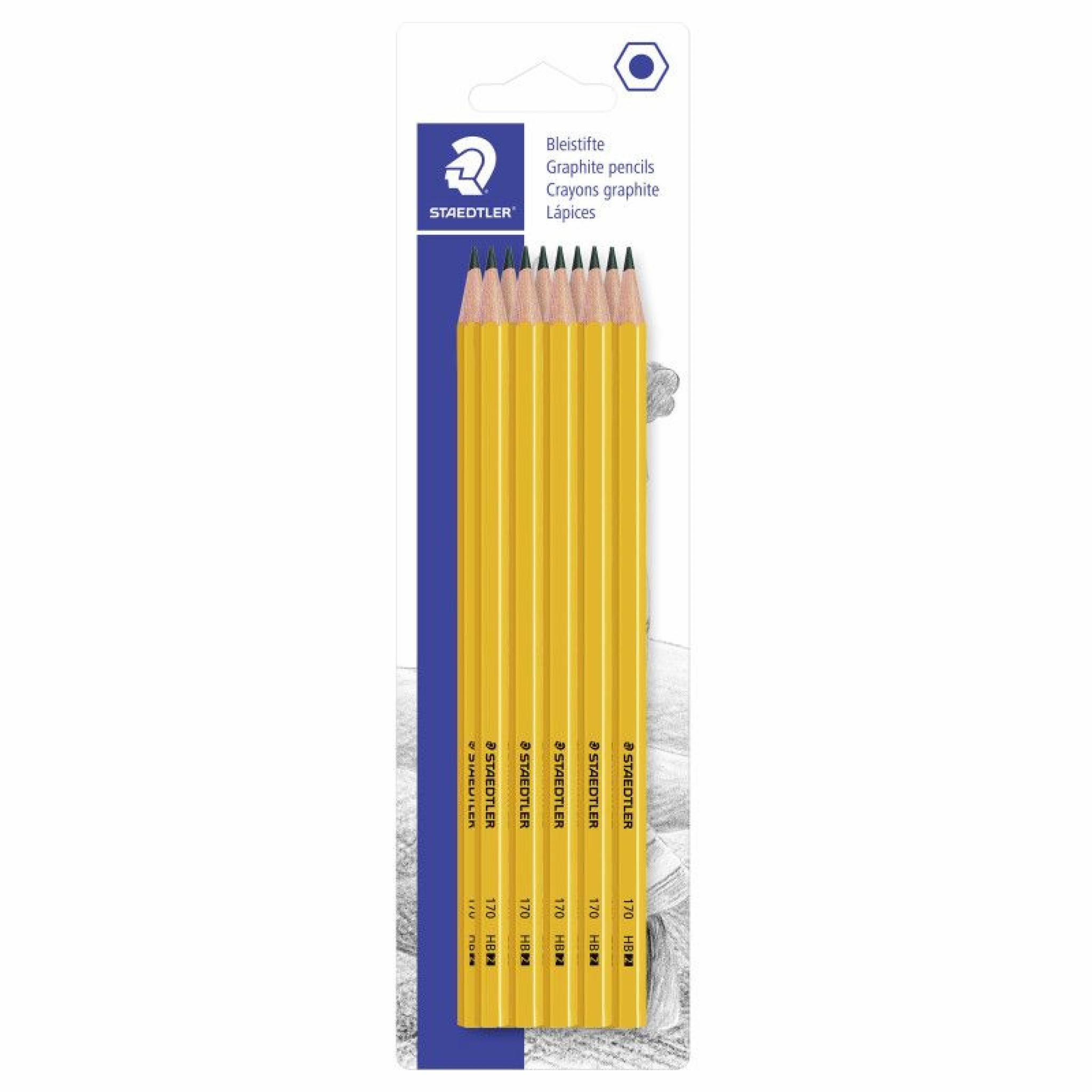 Staedtler Woodfree HB Grade Pencils Pack of 10