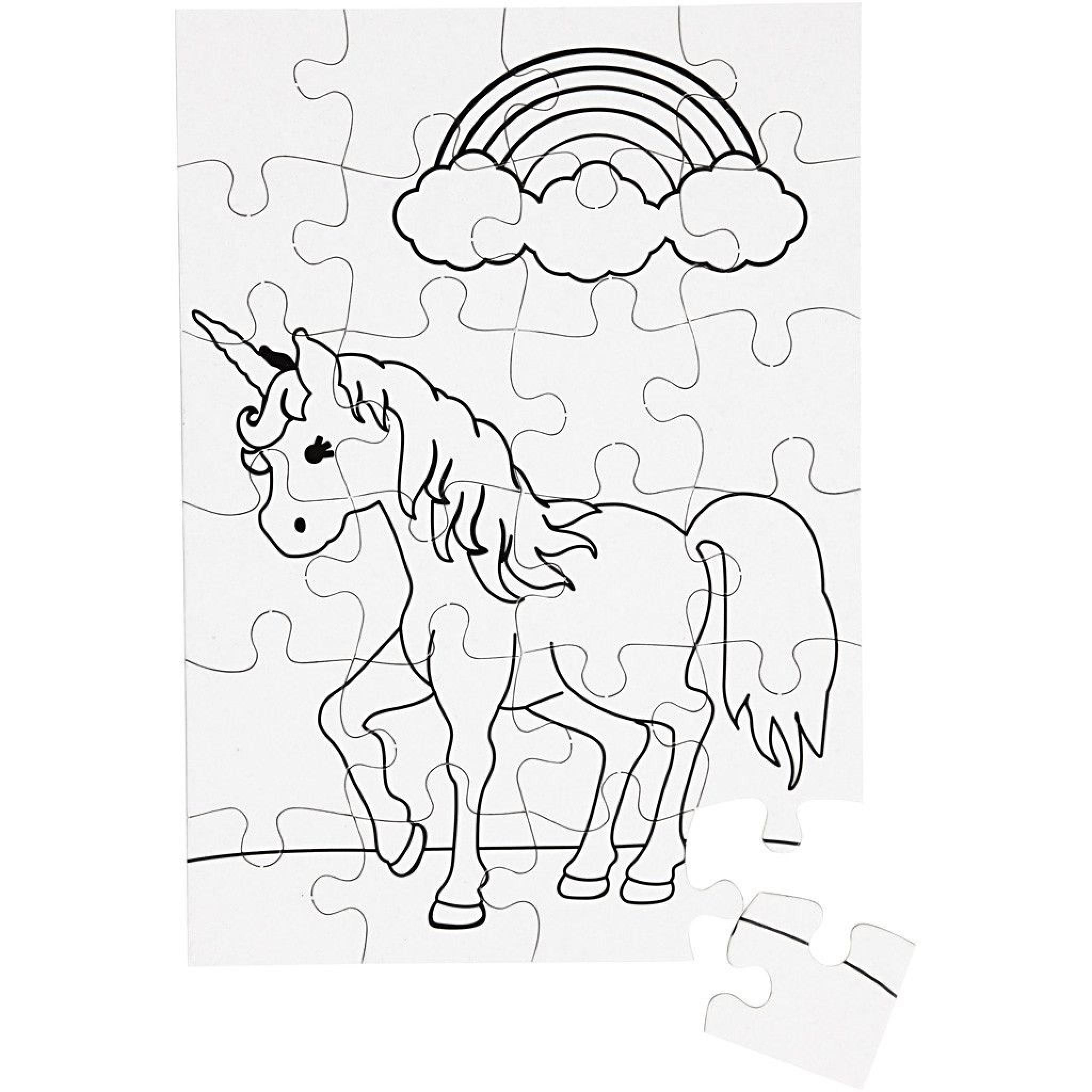 Creativ Unicorn Jigsaw Puzzles Pack of 16