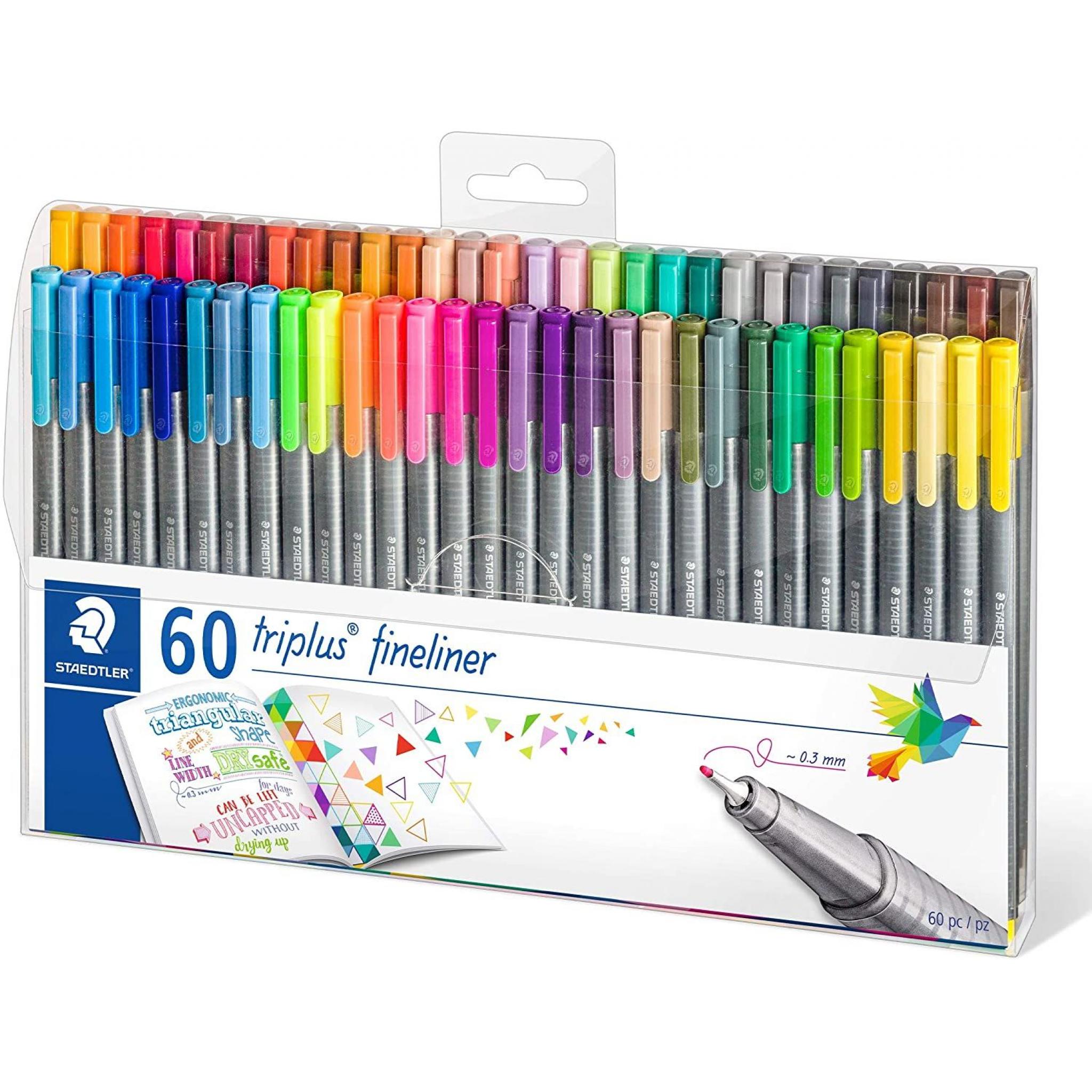 Staedtler Triplus Fineliner Pens - Case of 60