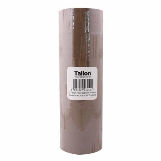 Tallon Brown Parcel Tape, 40m x 48mm - Pack of 6 Rolls