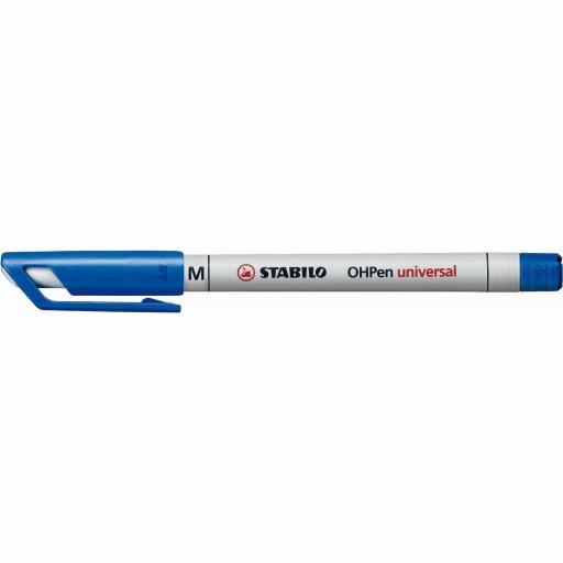 Stabilo OH Pen Non-Perm, Medium - Blue