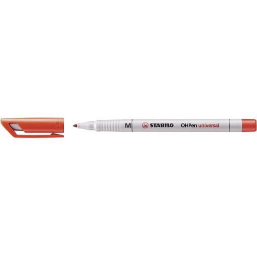 Stabilo OH Pen Non-Perm, Medium - Red
