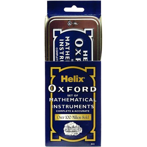 Helix Oxford Classic Maths Set in Tin