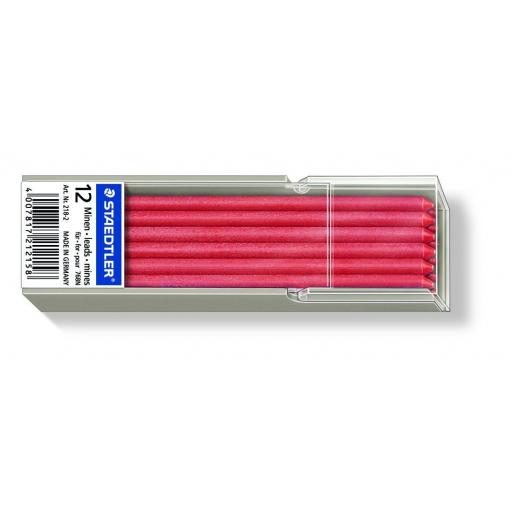 Staedtler Omnichrom Non-Permanent Leads Red - Pack of 12