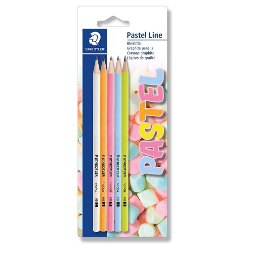 Staedtler Pastel Line HB Norica Pencils - Pack of 5