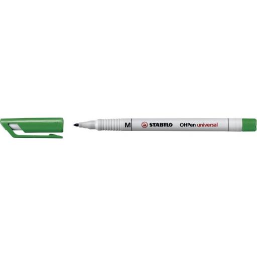 Stabilo OH Pen Non-Perm, Medium - Green