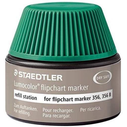 Staedtler Lumocolor Flipchart Ink Refill - Green