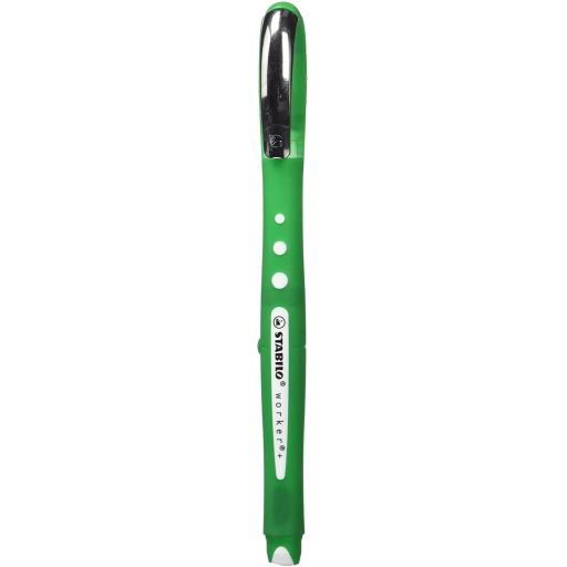 Stabilo Worker Colourful Pen, Med - Green