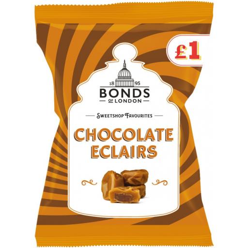 Bonds Sweetshop Favourites, Chocolate Eclairs 150g