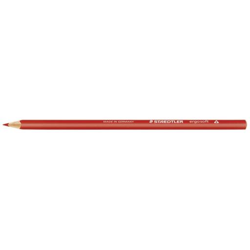 Staedtler Ergosoft Pencils Red - Box of 12