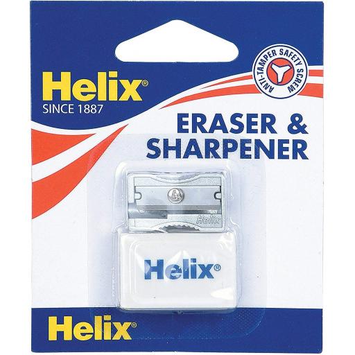 Helix Single Hole Sharpener & Eraser