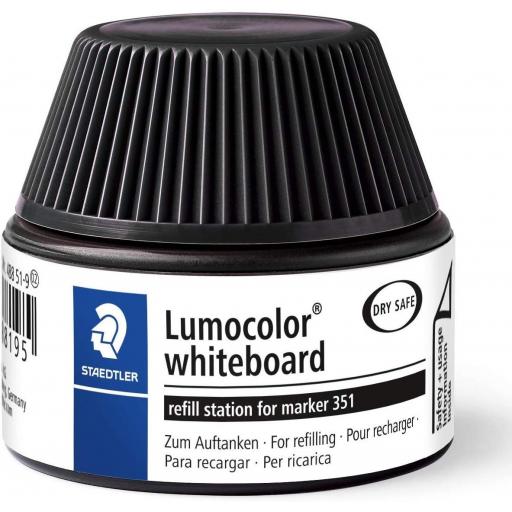 Staedtler Lumocolor Whiteboard Ink Refill - Black