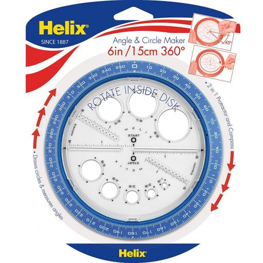 Helix Angle & Circle Maker - Assorted Colours