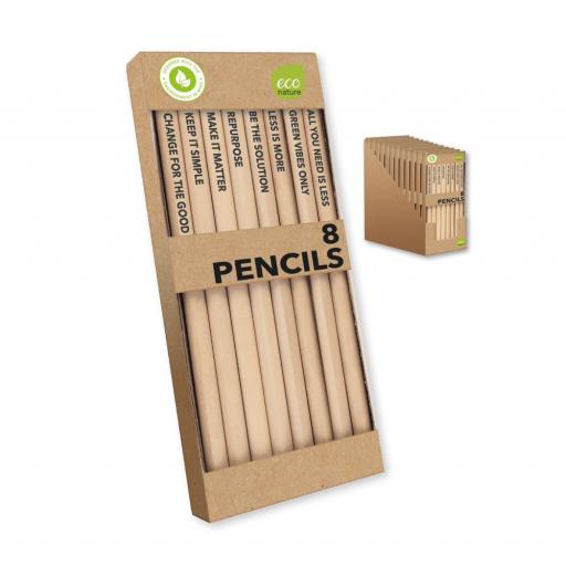 IGD FSC Approved Eco Pencils - Pack of 8