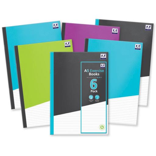 IGD A5 Exercise Books - Pack of 6