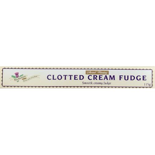 Buchanan's Oblong Clotted Cream Fudge Bar 115g *BBE 12/21