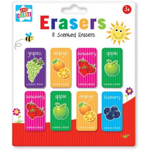 Kids Create Scented Erasers - Pack of 8