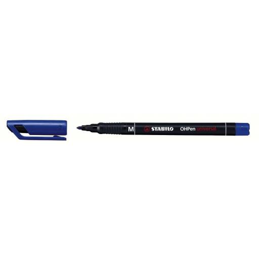 Stabilo OH Pen Permanent, Medium - Blue
