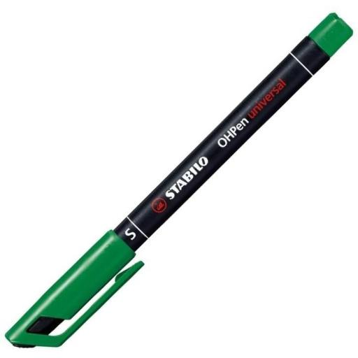 Stabilo OH Pen Permanent, Superfine - Green
