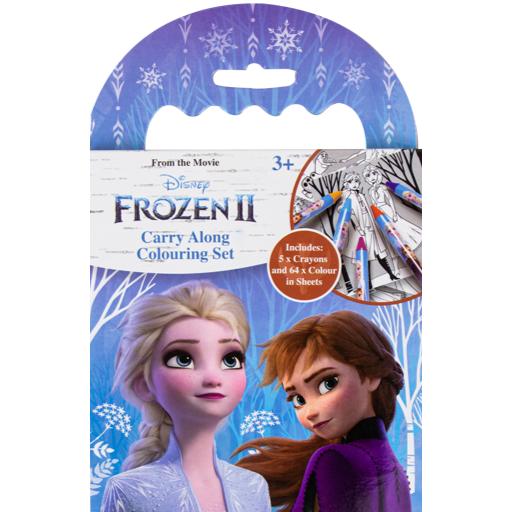 Disney Frozen II Carry Along Colouring Set