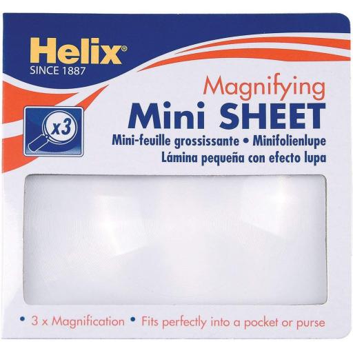 Helix Small Magnifying Sheet Pocket Size
