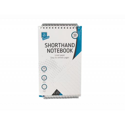 The Box Shorthand Notebooks, 50 Sheets - Pack of 3