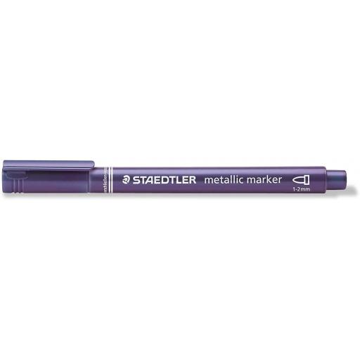 Staedtler Metallic Marker Purple Single Pen
