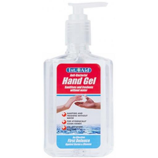 PMS 1st Aid Anti-Bac Hand Gel 60% Alcohol 1000ml Pump-Top
