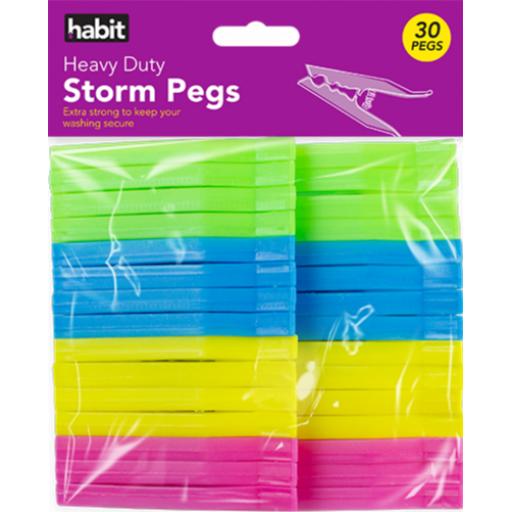 Gem Heavy Duty Storm Pegs - Pack of 30