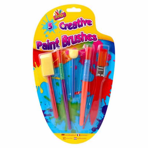 Artbox Creative Paintbrushes - Pack of 5