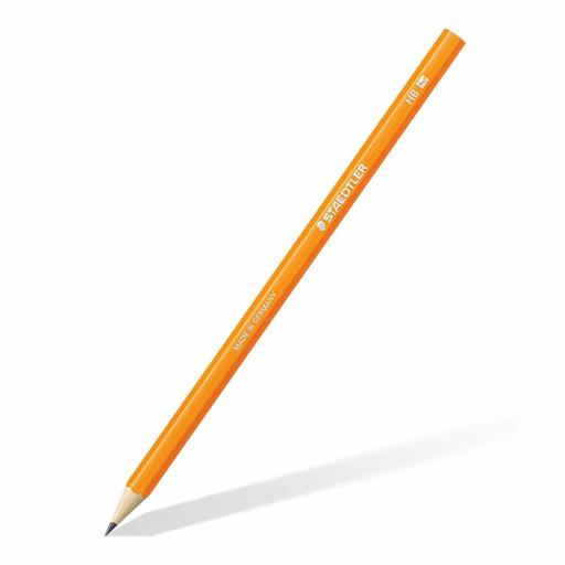 Staedtler Neon Barrel HB Grade Pencils Orange - Pack of 12