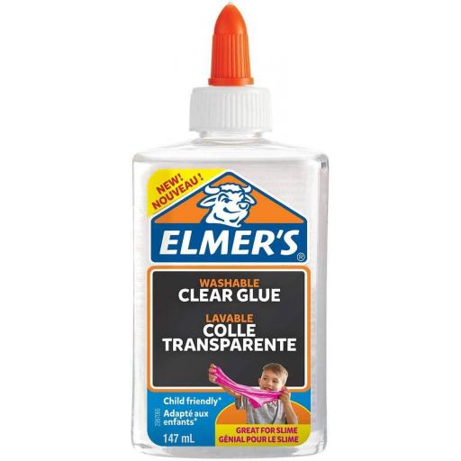 Elmers Clear Washable Glue 147ml