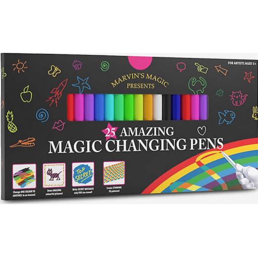 Marvin's Magic Amazing Magic Colouring Pens - Box of 25