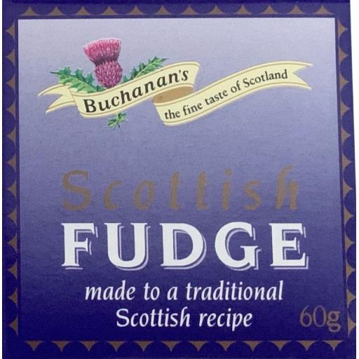 Buchanans Square Scottish Fudge 60g