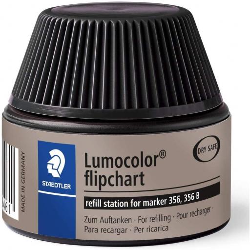 Staedtler Lumocolor Flipchart Ink Refill - Black