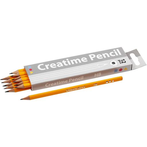 Creativ HB School Pencils - Box of 12