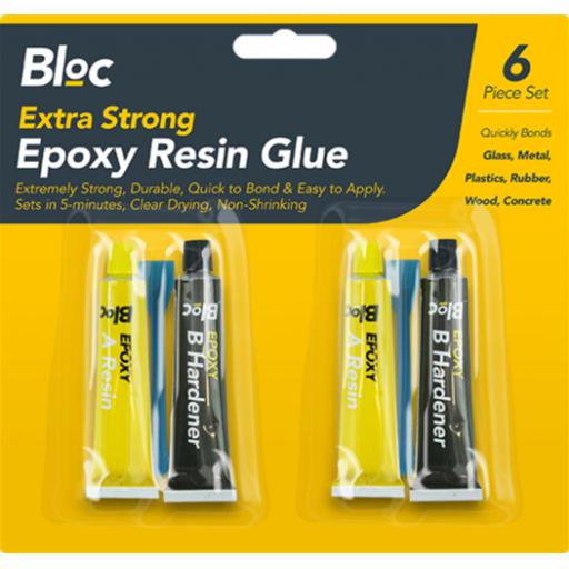 Bloc Extra Strong Epoxy Resin Glue Set