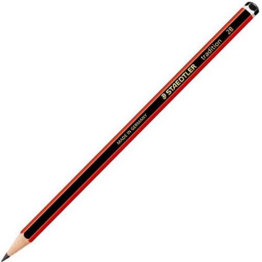 Staedtler Tradition Pencils 2B Grade - Box of 12
