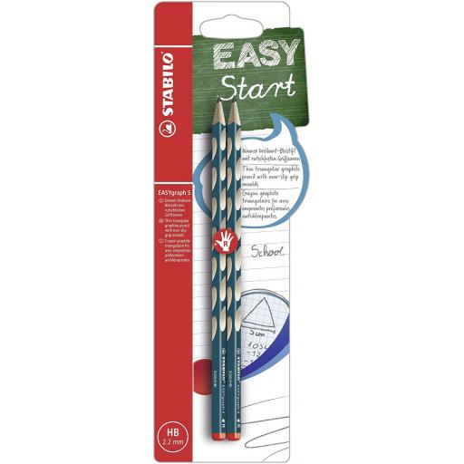 Stabilo Easygraph S Pencils, HB 2.2mm - Petrol