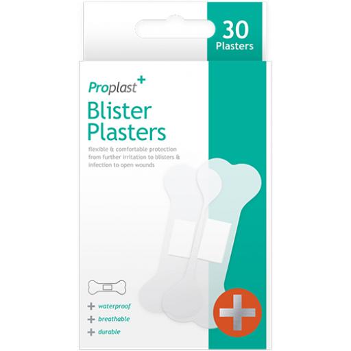 Proplast Blister Plasters - Pack of 30