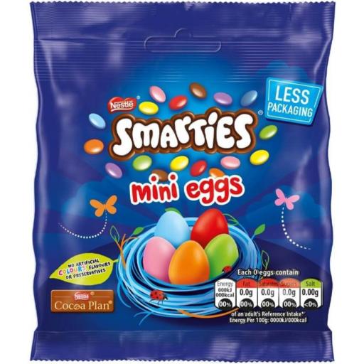 Nestle Smarties Mini Eggs 80g *BBE 12/21