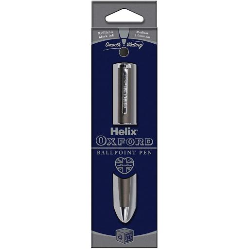 Helix Oxford Premium Ballpoint Pen - Graphite