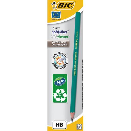 BIC Original Evolution HB Pencils - Pack of 12