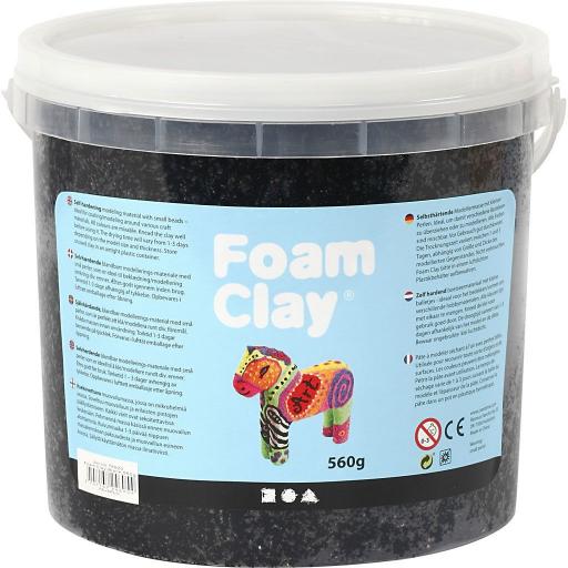 Creativ Foam Clay 560g Bucket - Black