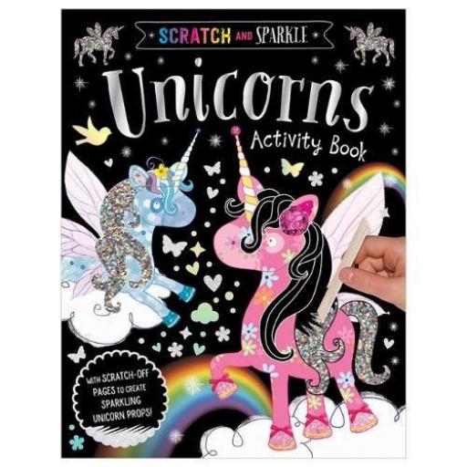 Scratch & Sparkle Activity Book - Unicorns