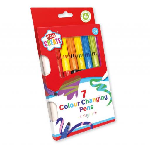 IGD Kids Create Colour Changing Pens & Magic Pen - Pack of 8