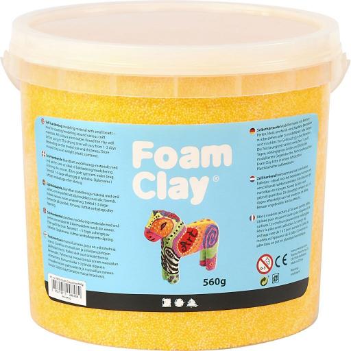Creativ Foam Clay 560g Bucket - Yellow