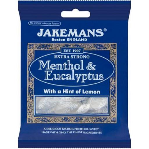 Jakemans Soothing Menthol Sweets, Menthol & Eucalyptus 100g