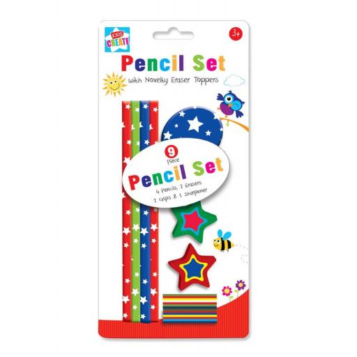 IGD Kids Create Pencil Set - 9 Piece